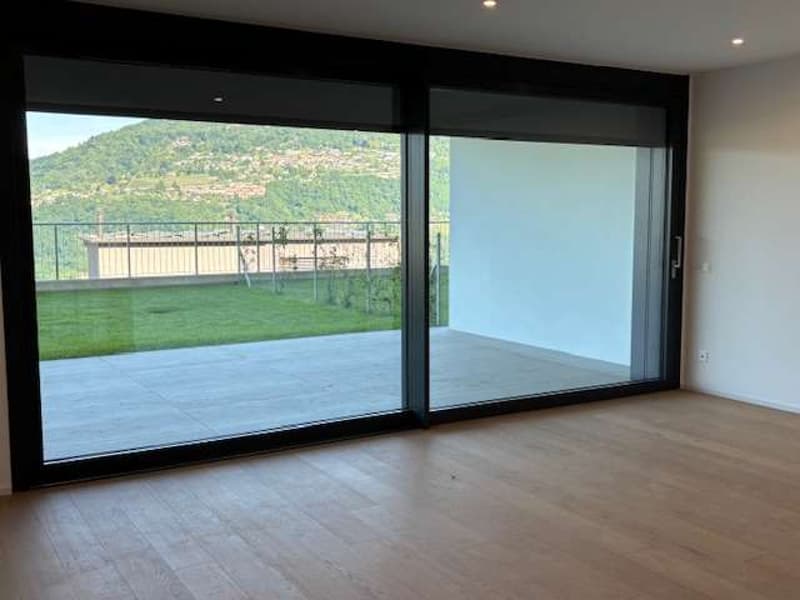 MONTAGNOLA-Nouvel appartement 2.5 pièces avec jardin et vue sur le lac (3)