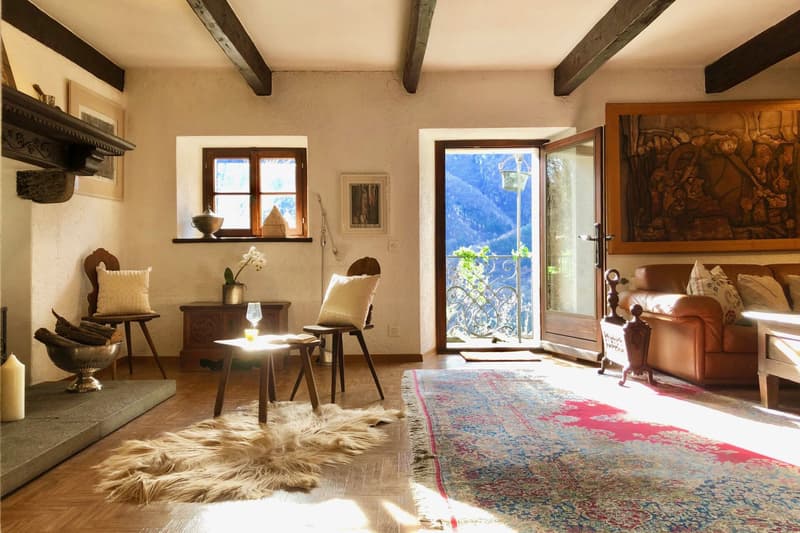 VENDUTO ! Casa ticinese con ampio giardino e rustico separato (6)