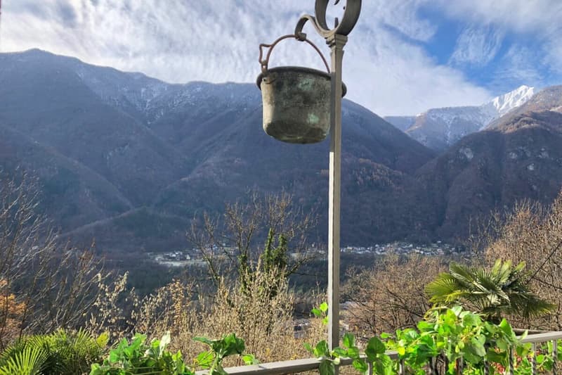 VENDUTO ! Casa ticinese con ampio giardino e rustico separato (23)