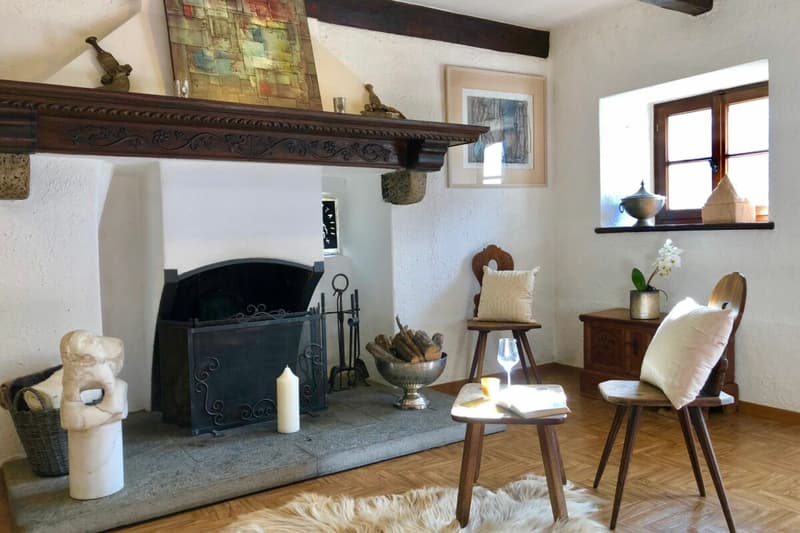 VENDUTO ! Casa ticinese con ampio giardino e rustico separato (21)