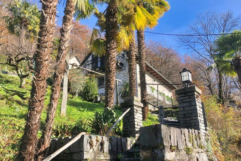 VENDUTO ! Casa ticinese con ampio giardino e rustico separato (27)