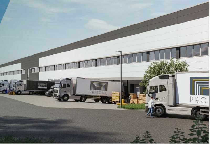 Germania - Nuovo edificio "Logistikpark "Nohra" situato in Turingia vicino a Erfurt copia (2)