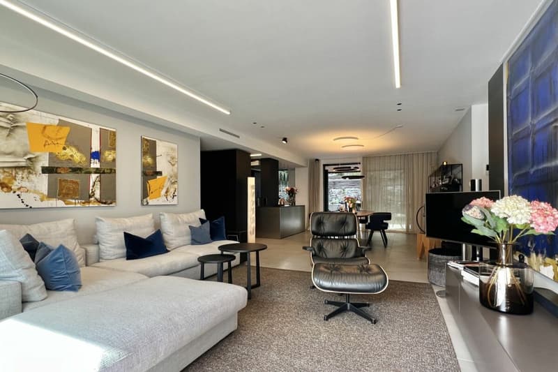 Appartement de ville luxueux avec jardin et terrasse près du lac et du centre (3)