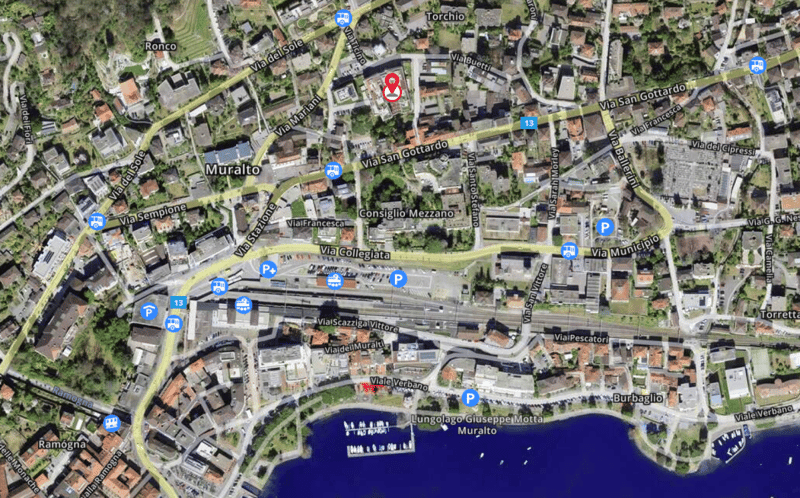 Perfetto appartamento in città a Muralto in posizione tranquilla e molto centrale (30)