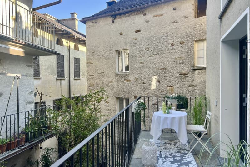 Charmant appartement de vacances au cœur de Ronco s. Ascona avec balcon (2)