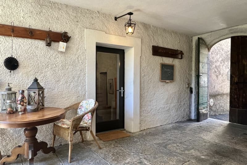 RÊVE DE VIE TESSIN - Charmante maison de village rénovée avec grand atelier idéal pour l'art et la culture et le B&B (73)