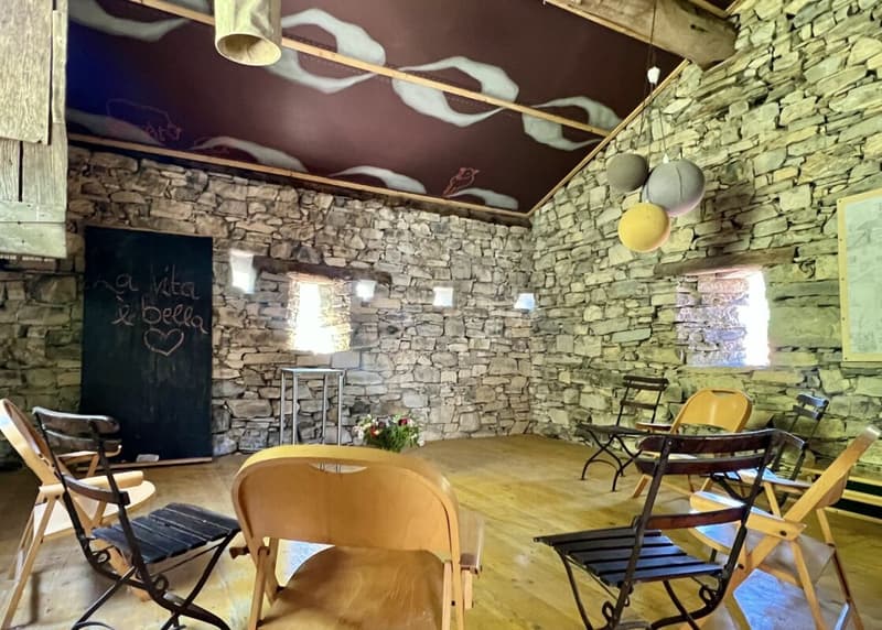 RÊVE DE VIE TESSIN - Charmante maison de village rénovée avec grand atelier idéal pour l'art et la culture et le B&B (36)