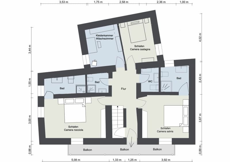 RÊVE DE VIE TESSIN - Charmante maison de village rénovée avec grand atelier idéal pour l'art et la culture et le B&B (58)
