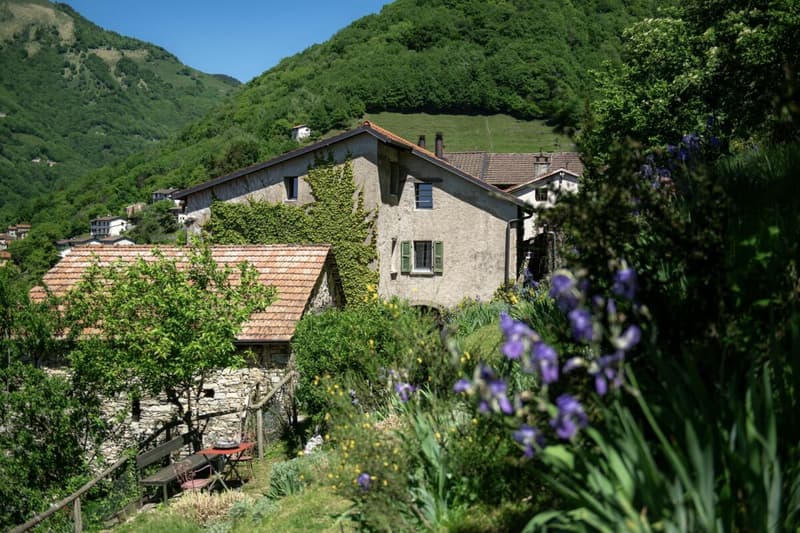 RÊVE DE VIE TESSIN - Charmante maison de village rénovée avec grand atelier idéal pour l'art et la culture et le B&B (66)