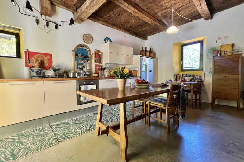 RÊVE DE VIE TESSIN - Charmante maison de village rénovée avec grand atelier idéal pour l'art et la culture et le B&B (32)