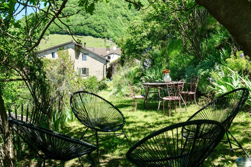 RÊVE DE VIE TESSIN - Charmante maison de village rénovée avec grand atelier idéal pour l'art et la culture et le B&B (38)