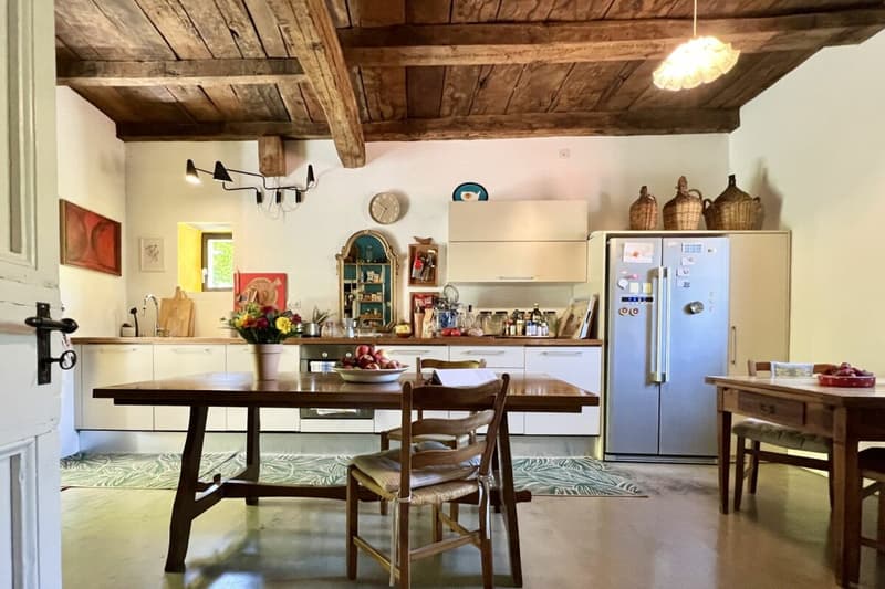 RÊVE DE VIE TESSIN - Charmante maison de village rénovée avec grand atelier idéal pour l'art et la culture et le B&B (34)