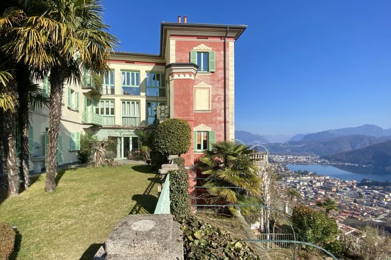 ITALY / Lake di Lugano - Two-bedroom duplex residence with panoramic views over Lake Lugano (1)