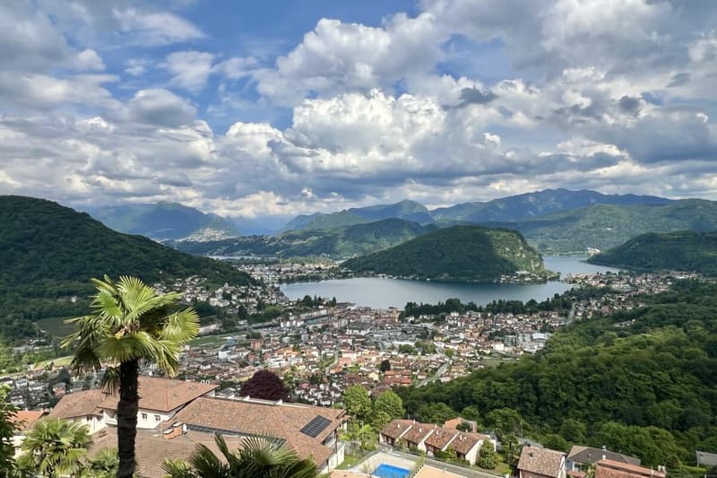ITALY / Lake di Lugano - Two-bedroom duplex residence with panoramic views over Lake Lugano (26)