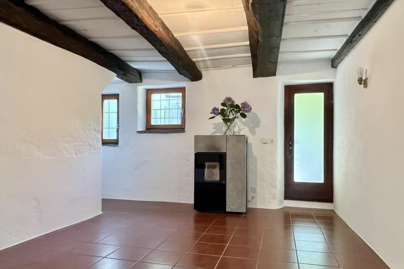 Charmantes Dorfhaus in schöner Ruhelage Casa Blu - «Das unvollendete Bijou» (17)