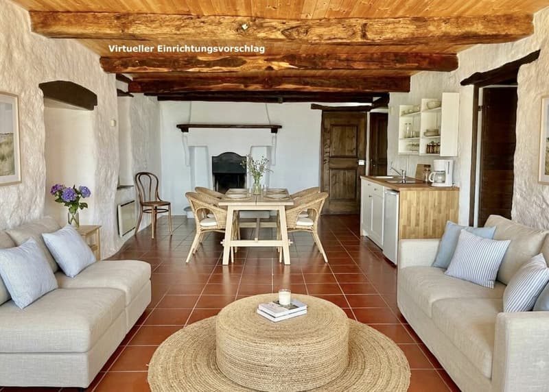 Charmantes Dorfhaus in schöner Ruhelage Casa Blu - «Das unvollendete Bijou» (6)