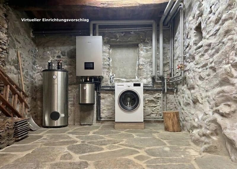 Charmantes Dorfhaus in schöner Ruhelage Casa Blu - «Das unvollendete Bijou» (12)