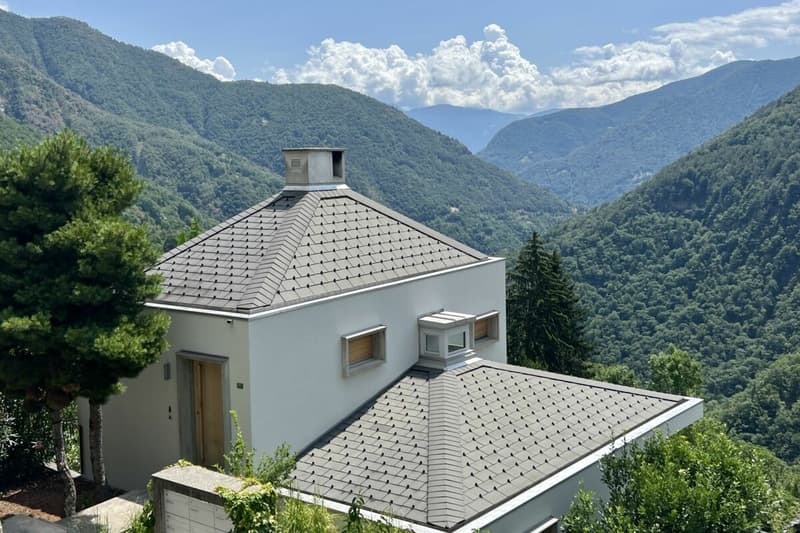 "Architektur trifft Natur" - Modernes Wohnen im Valle Onsernone mit herrlicher Aussicht - Bestzustand / Erstwohnsitz (1)