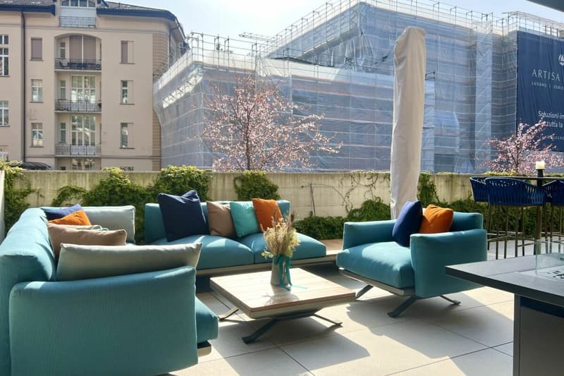 Elegante Stadtwohnung mit grossem Garten & Terrasse Nähe See u. Zentrum (35)
