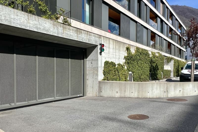 Eingang zur Tiefgarage