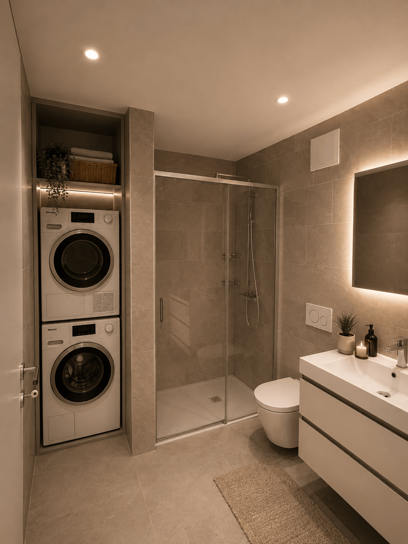 Air conditioning, modern 2.5-room apartment in new building in Agno (2)