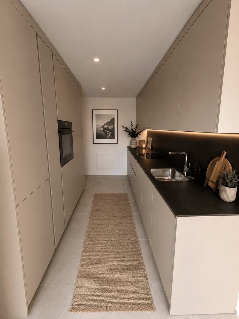 Air conditioning, modern 2.5-room apartment in new building in Agno (4)