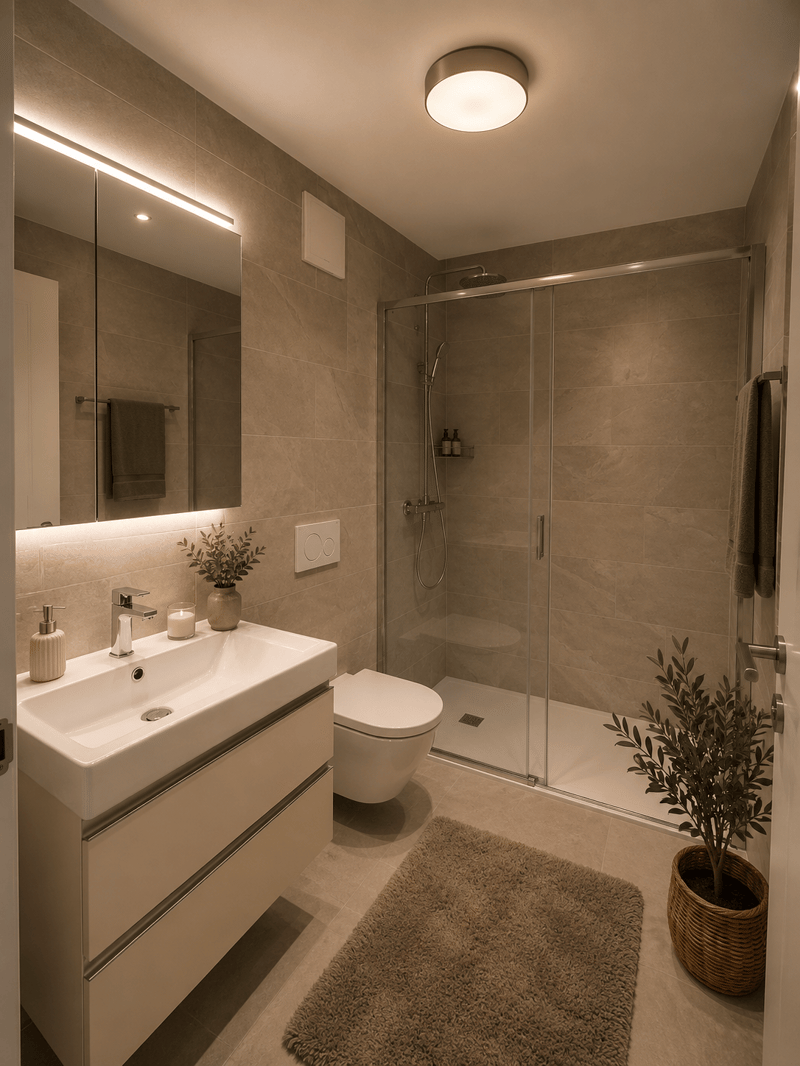 Air conditioning, modern, 3.5 rooms in new building (4)
