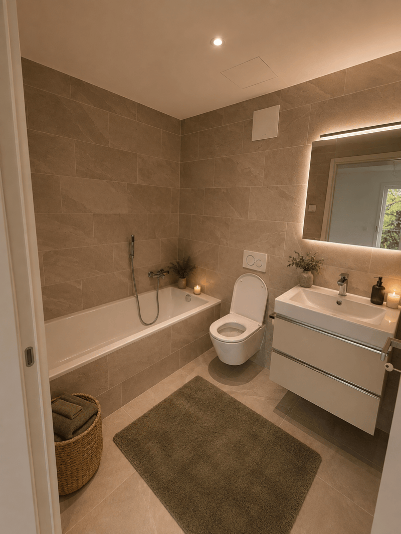 Air conditioning, modern, 3.5 rooms in new building (5)