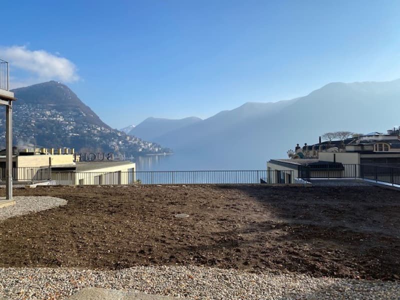 Appartamento di 1.5 locali con vista imprendibile sul Lago di Lugano (12)
