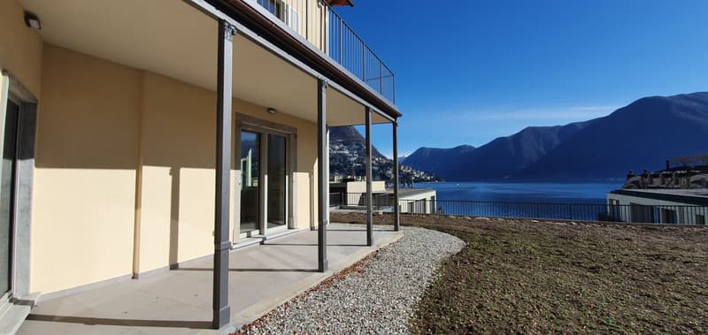 Appartamento di 4.5 locali con vista imprendibile sul Lago di Lugano (2)