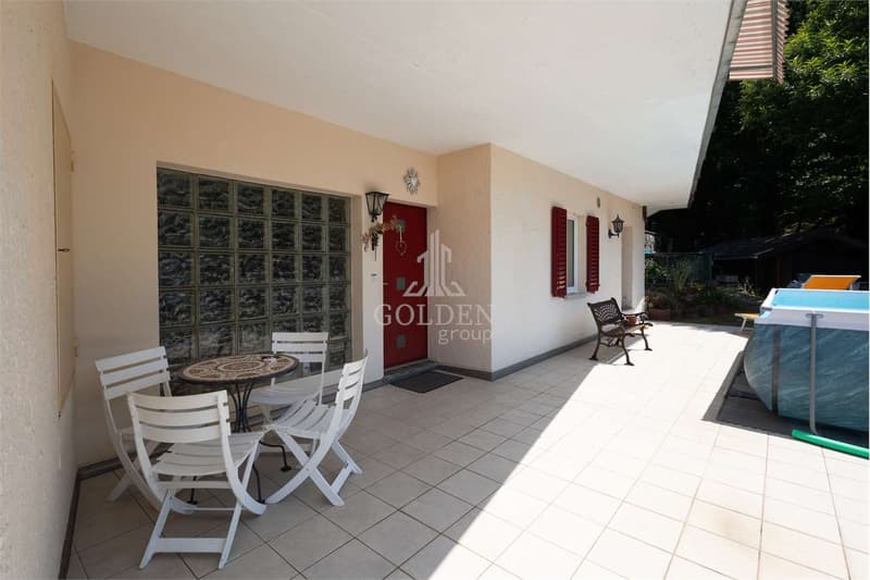 Cadro - Elegante casa unifamiliare con terrazze panoramiche e grande g (3)