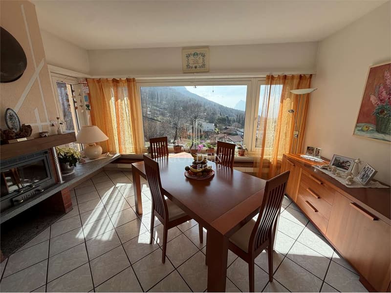 Maison panoramique élégante avec vue ouverte sur Lugano Cadro (7)