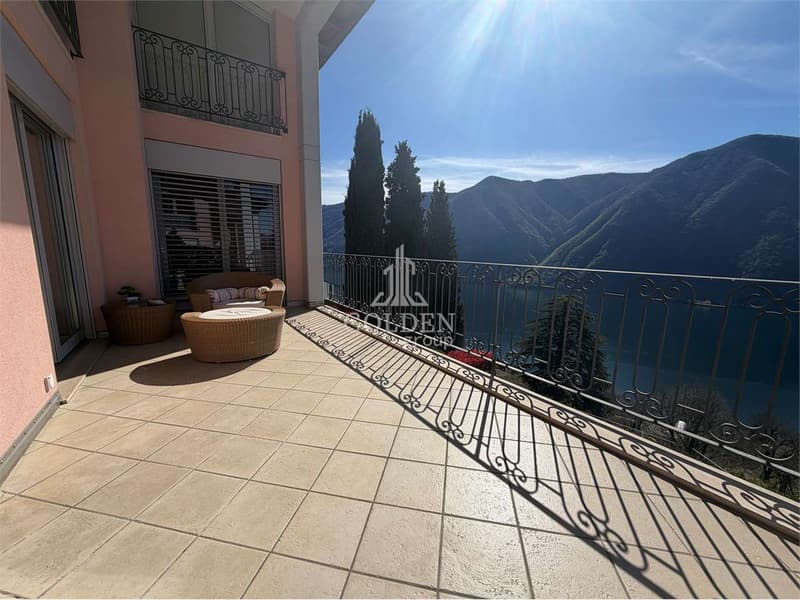 Ruvigliana - 5,5 pièces duplex avec terrasses vue sur le lac (2)