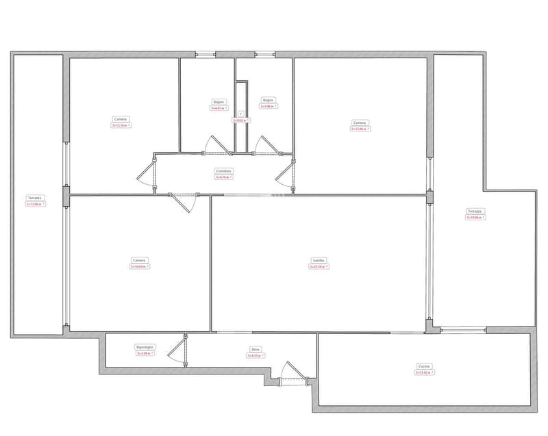 Appartamento di 4.5 Locali completamente ristrutturato a Cureglia (12)