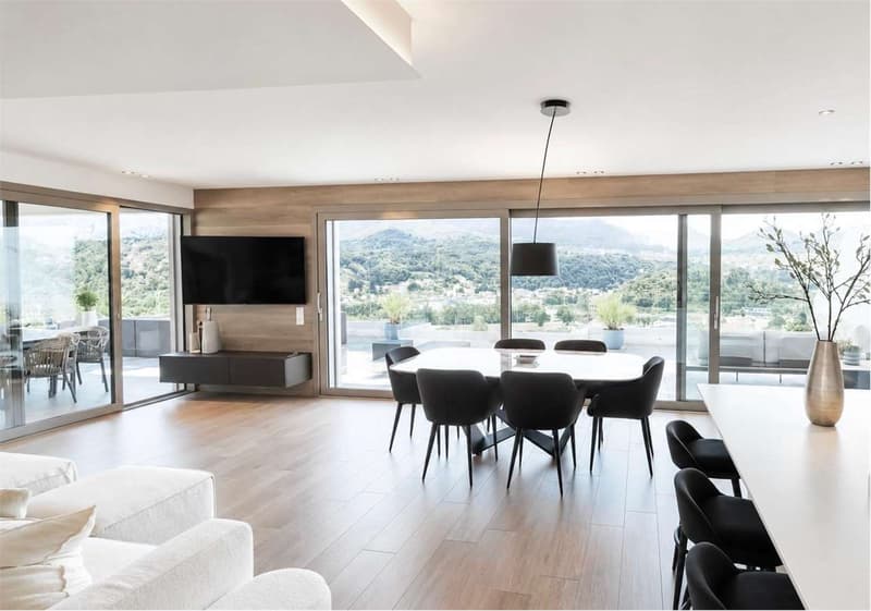 Penthouse with panoramic terrace and private pool (2)