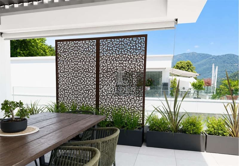 Penthouse with panoramic terrace and private pool (13)