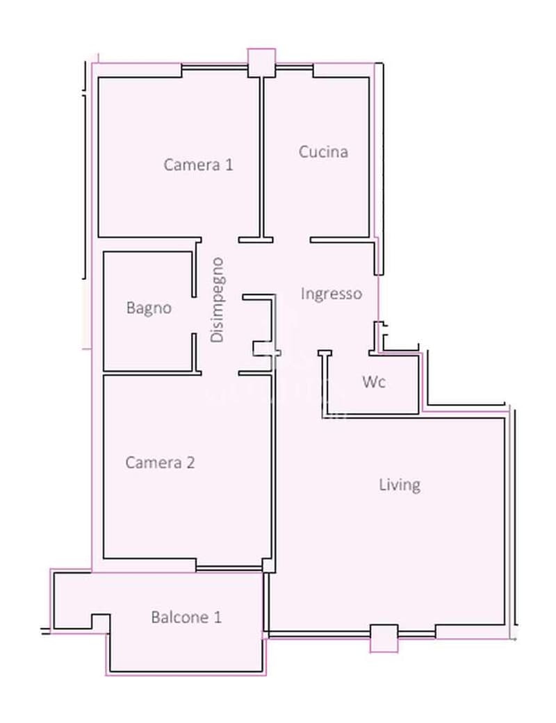 Breganzona - 3.5 locali 95 m² al 1 piano con balcone (2)