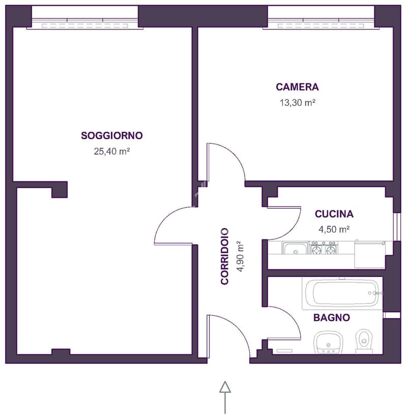 Pazzallo - 2.5 locali con ampio soggiorno (7)