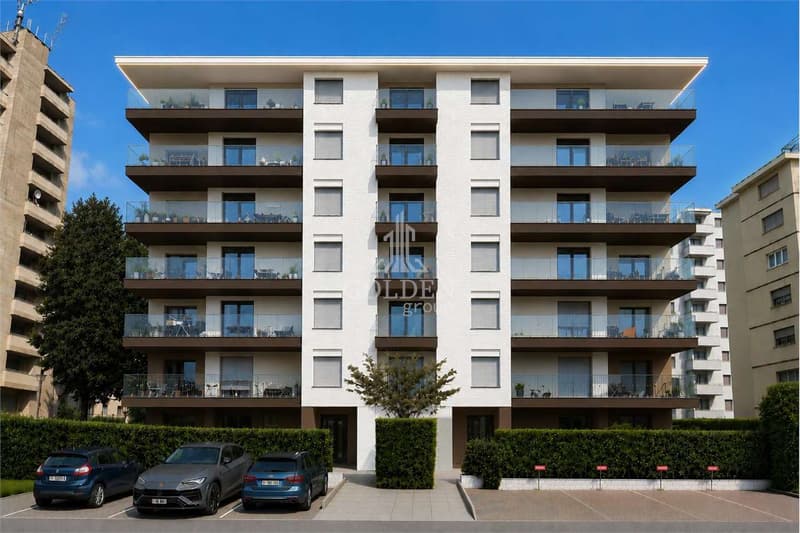 Pregassona: 4,5 locali con ampio balcone e tre camere (2)