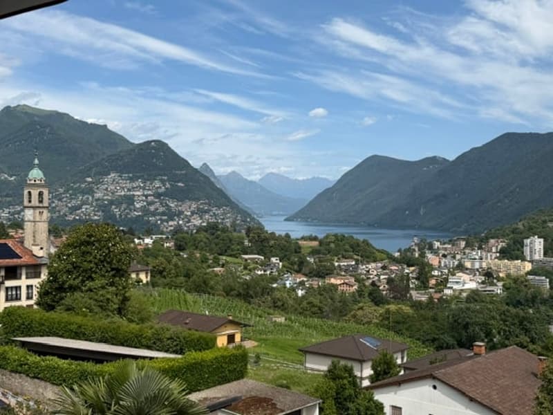 Stunning Duplex Apartment with Lake Views in Montagnola – Gentilino for rent (1)