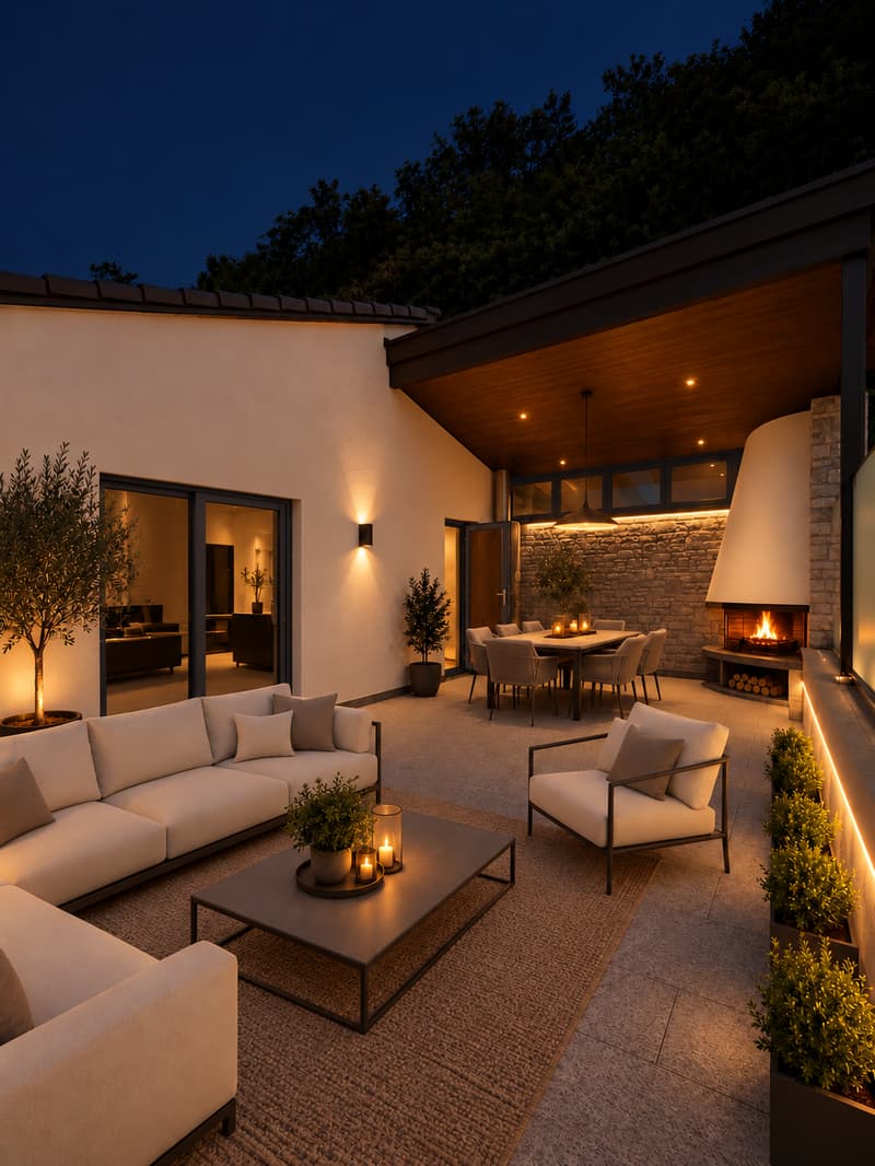 Elegante villa con vista panoramica sul lago, piscina a sfioro e giardino privato. (16)