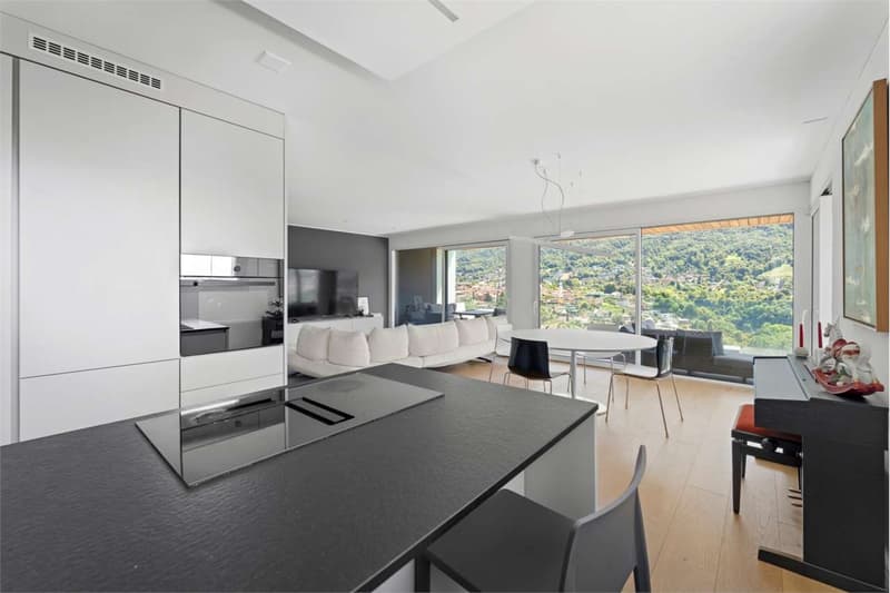 Wohnung 3.5 Zimmer mit Ecke und Seeblick sowie Garten (7)