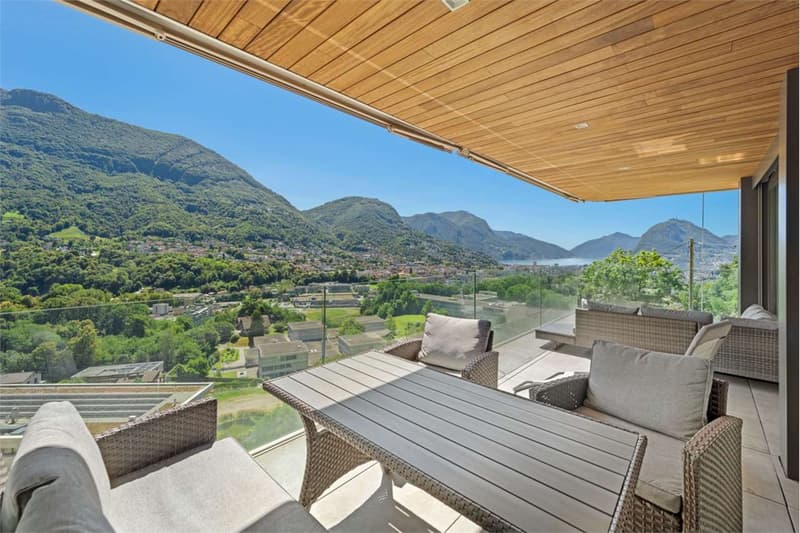 Wohnung 3.5 Zimmer mit Ecke und Seeblick sowie Garten (2)
