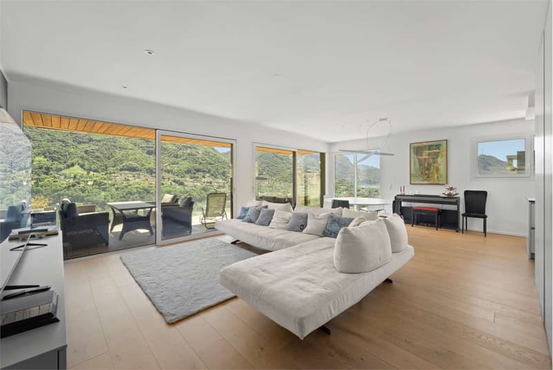 Wohnung 3.5 Zimmer mit Ecke und Seeblick sowie Garten (3)