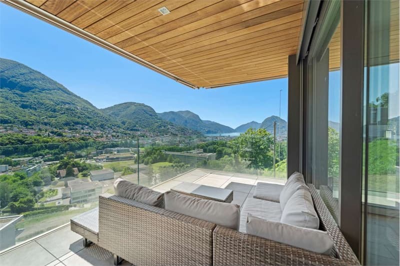 Wohnung 3.5 Zimmer mit Ecke und Seeblick sowie Garten (10)