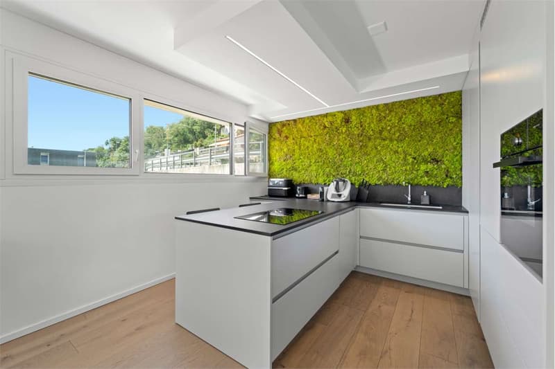Wohnung 3.5 Zimmer mit Ecke und Seeblick sowie Garten (4)