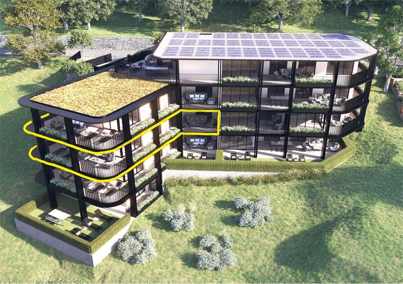 PPP4 - Pregassona: Oasis - 5.5 locali di lusso con terrazza vivibile (2)