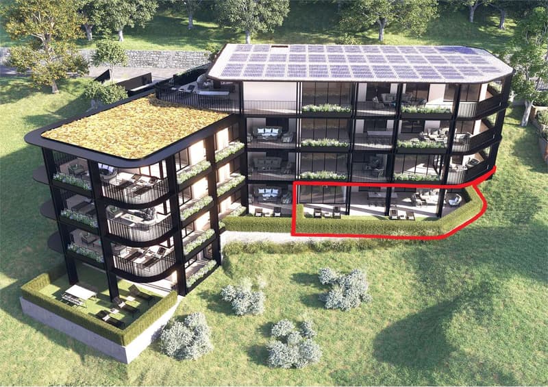 PPP3 - Prestigöses 4.5-Zimmer-Wohnung mit großer Terrasse und privatem Garten (1)