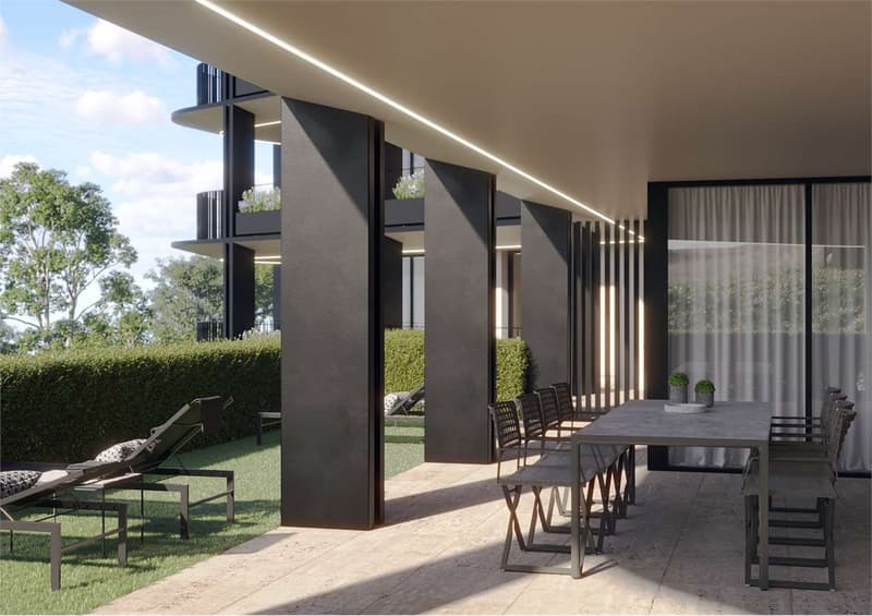 PPP2 - Pregassona: 5,5 Pièces avec Terrasse grande et Jardin privé (3)