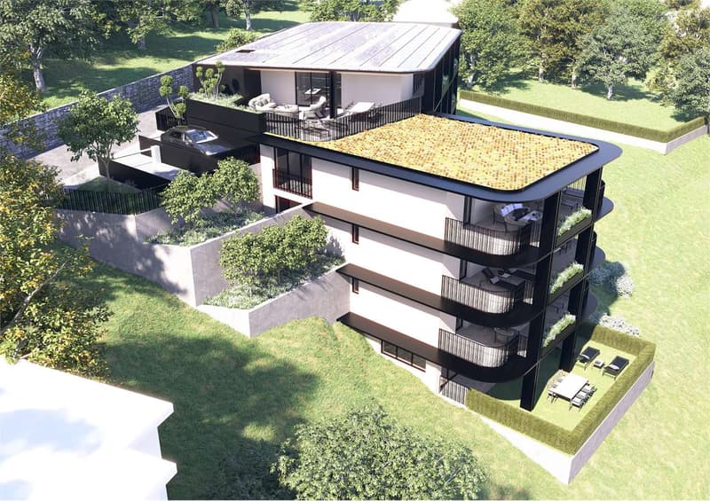PPP2 - Pregassona: 5,5 Pièces avec Terrasse grande et Jardin privé (9)